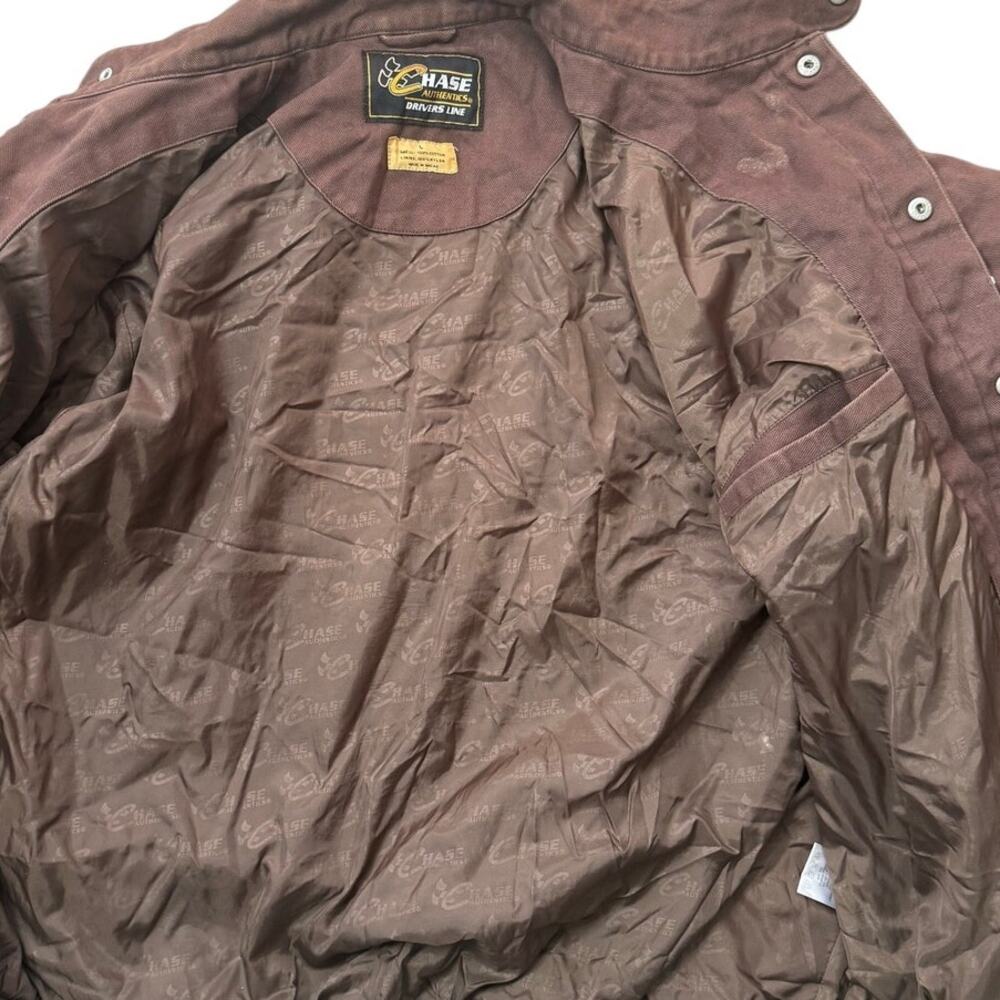 Vintage Dale Jarrett Chase Authentic Mens Drivers Line Jacket UPS Size L - Picture 7 of 16